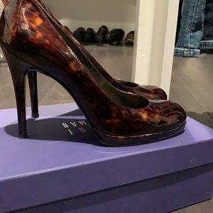 Stuart Weitzman “Platswoon” Heels